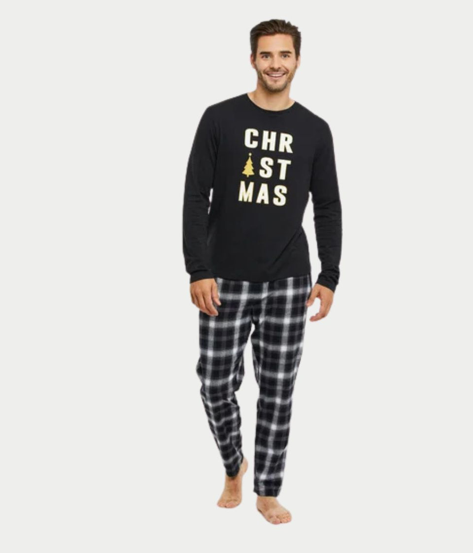 Mens Happy Christmas Pyjamas