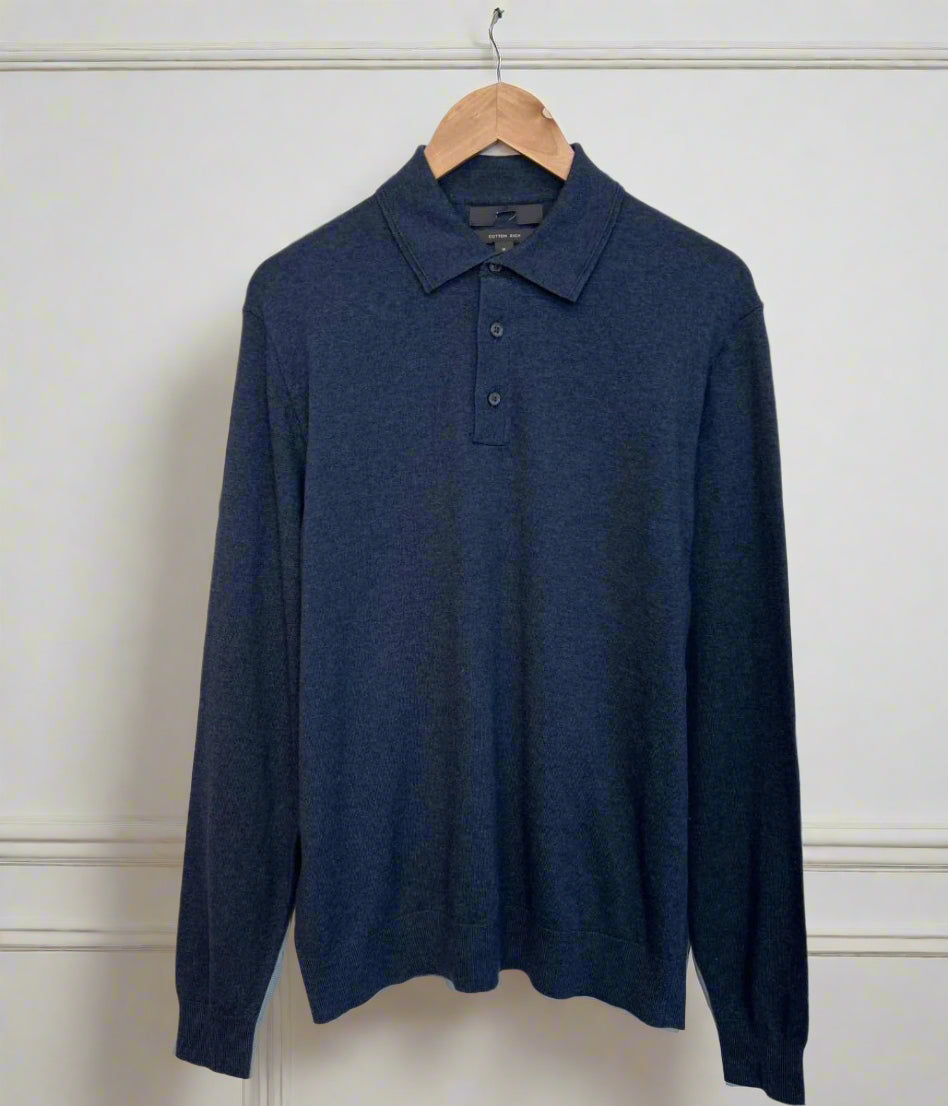 Denim Mens Polo Jumper