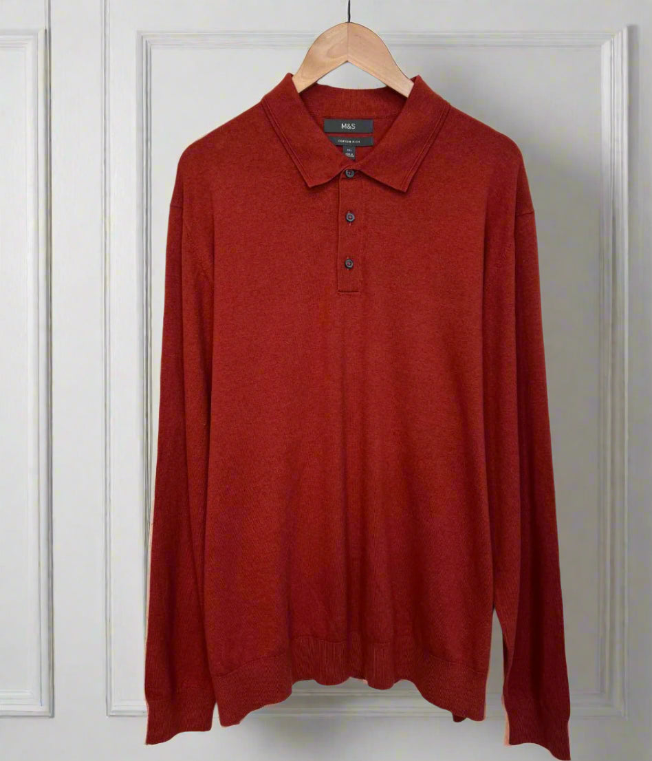 Paprika Mens Polo Jumper