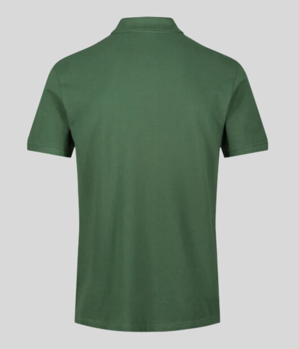 Bottle Green Men's Chase Pique Polo Shirt