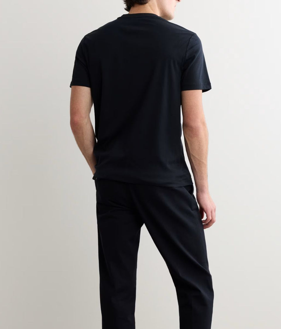 Navy Premium Cotton Mens T Shirt