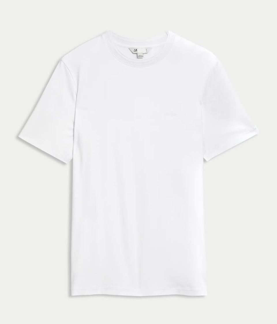 White Premium Cotton Mens T Shirt