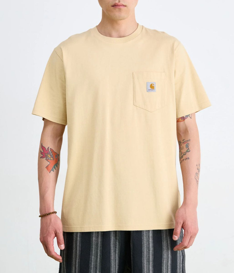 Sand Carhartt Dearborn Relaxed Pocket T Shirt