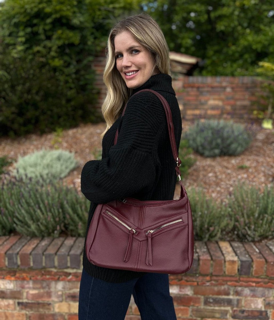 Black Rollneck Longline Knitted Jumper