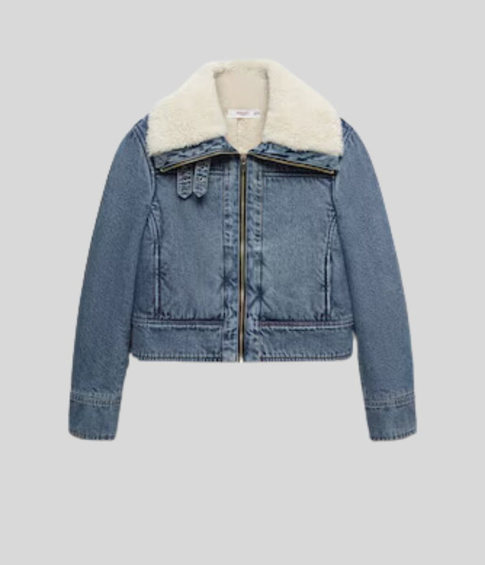 Shearling Denim Jacket Highstreet Outlet UK