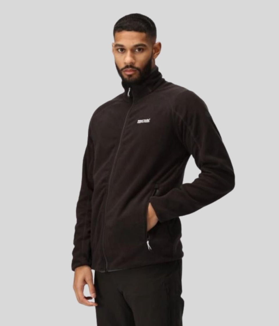 Mens Black Hadfield Fleece Jacket