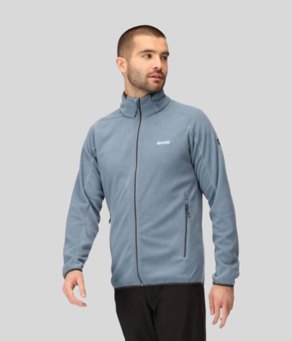 Mens Blue Hadfield Fleece Jacket