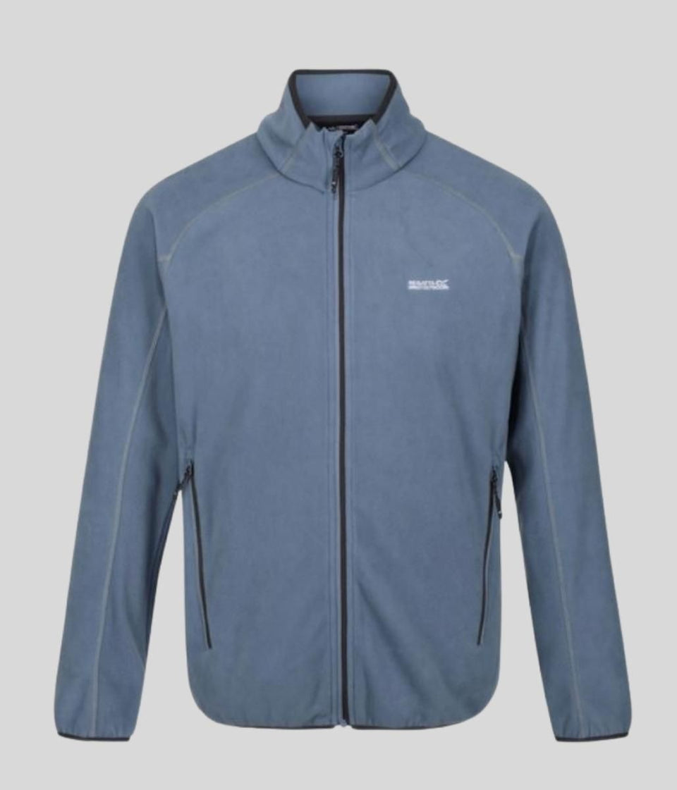 Mens Blue Hadfield Fleece Jacket