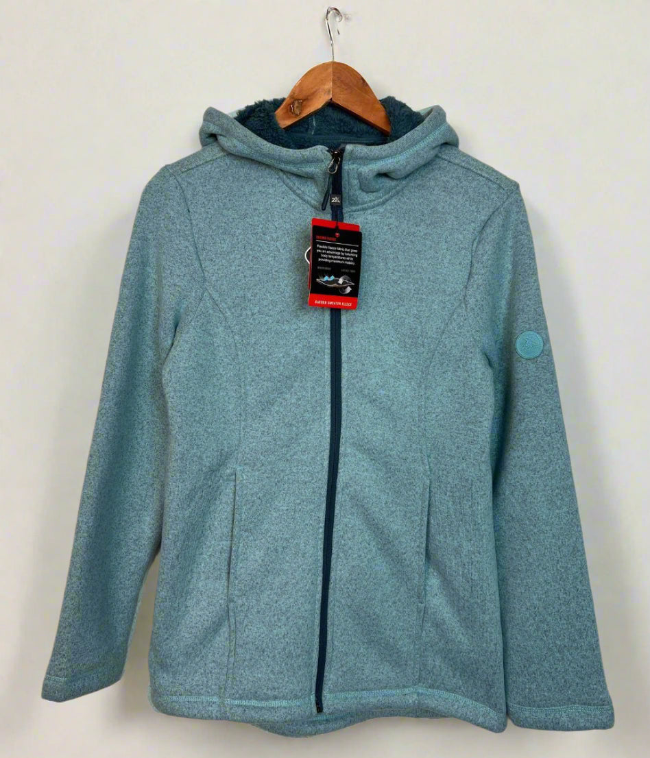 Aqua Sherpa Lined Luxe Fleece