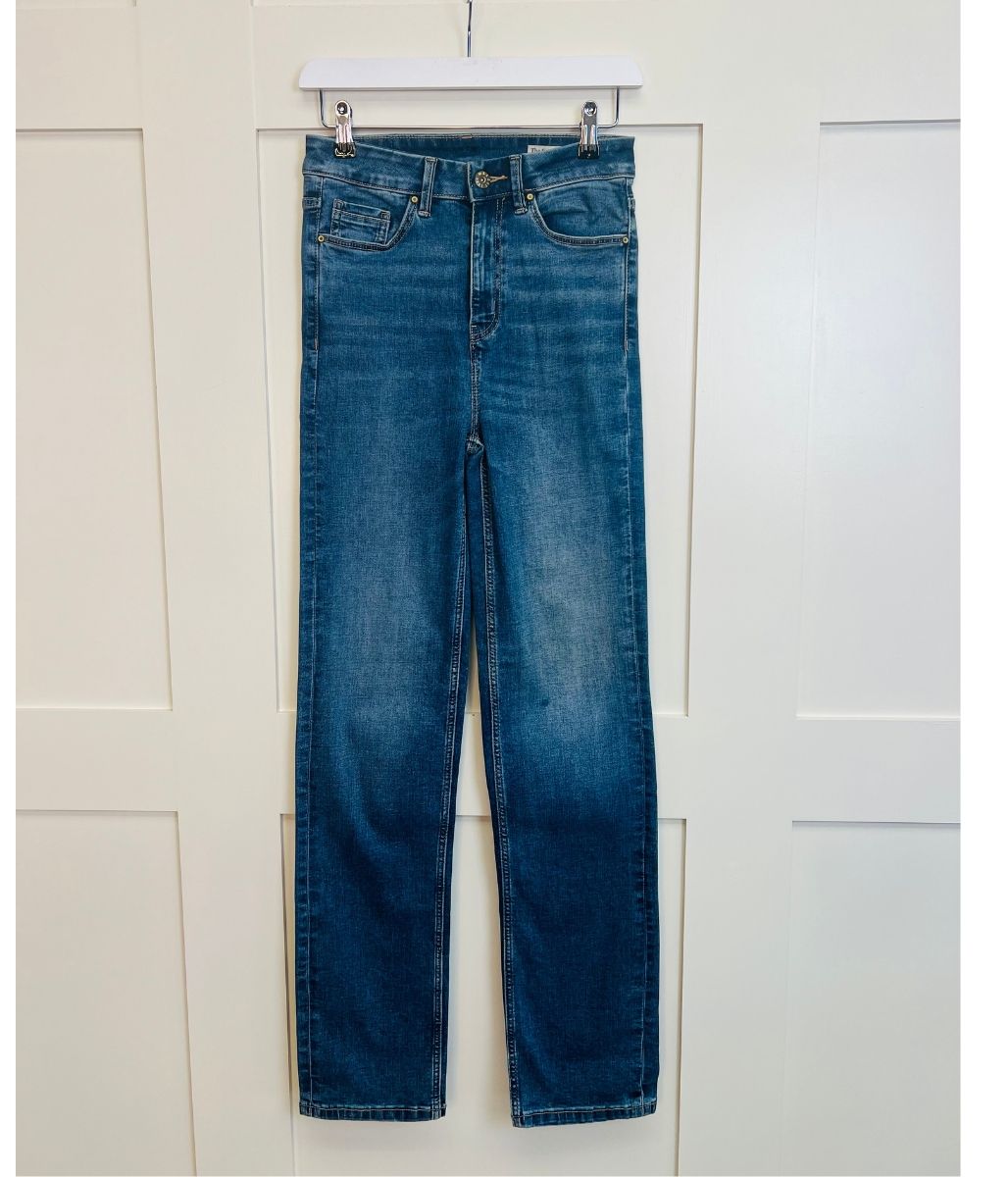 Blue Sophia Straight Jeans – Highstreet Outlet UK