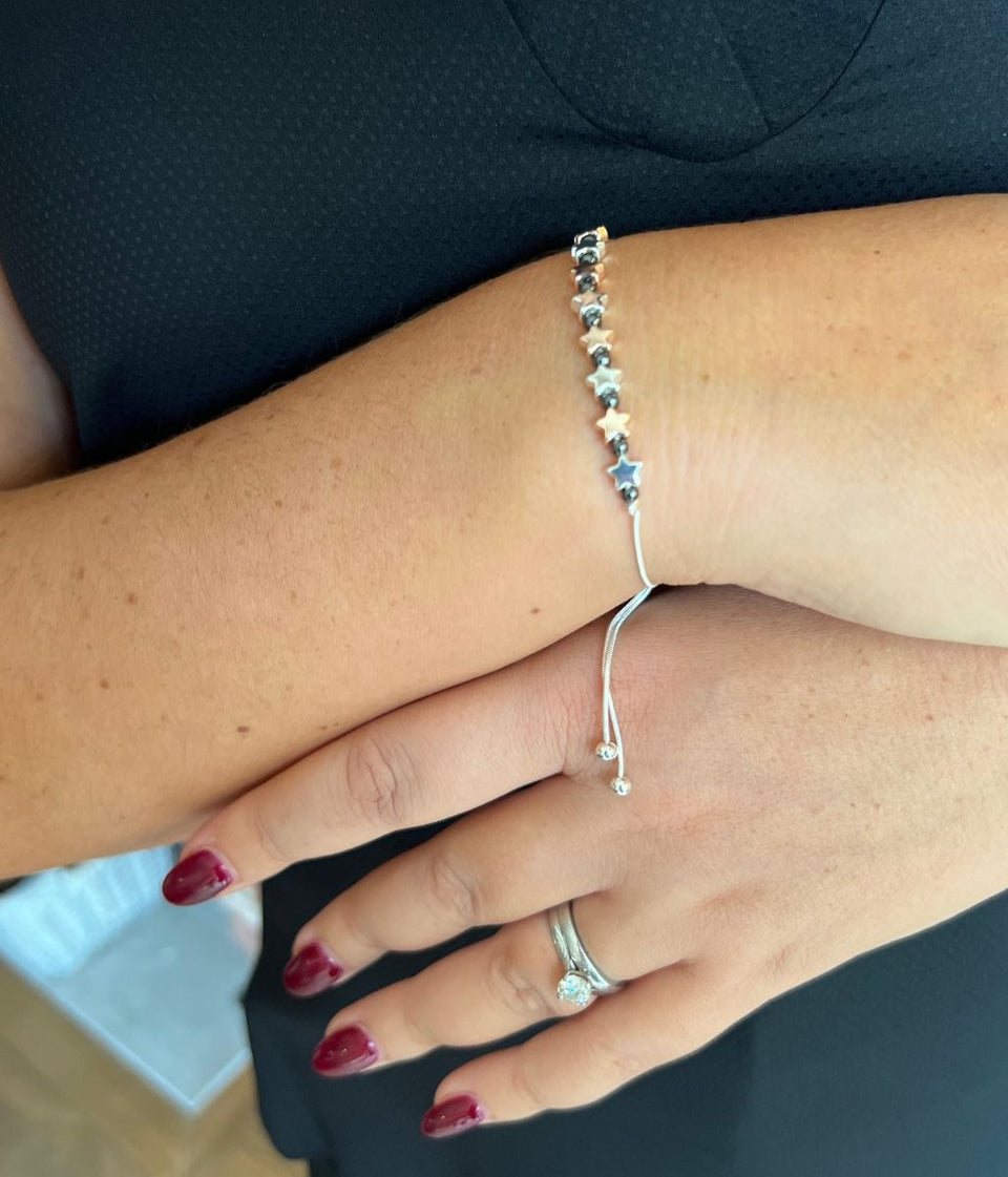 Dainty Stars Adjustable Bracelet