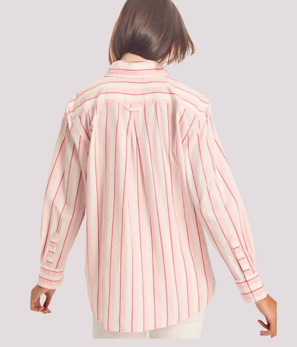Amilla Pink Striped Shirt