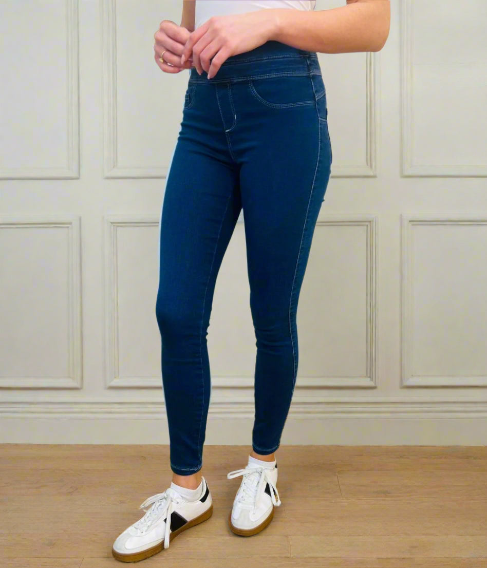 Blue Denim Sculpt Jeggings