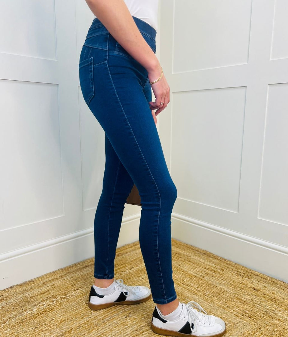 Blue Denim Sculpt Jeggings