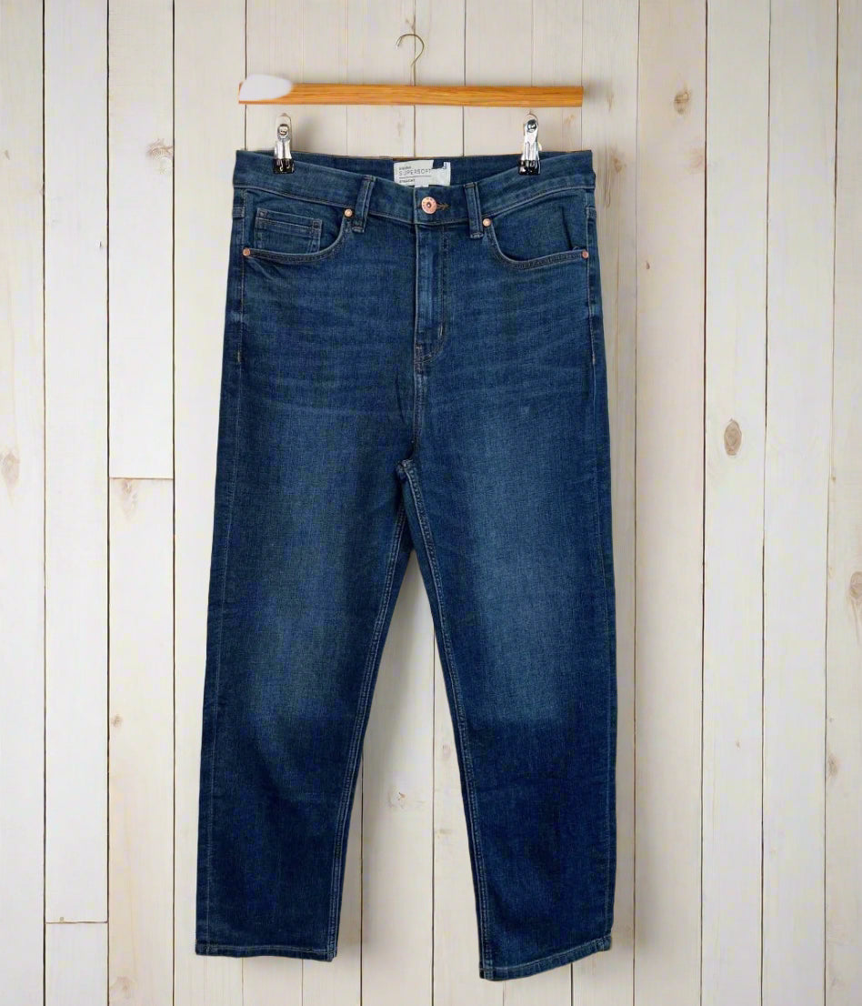 Blue Sienna Straight Leg Jeans