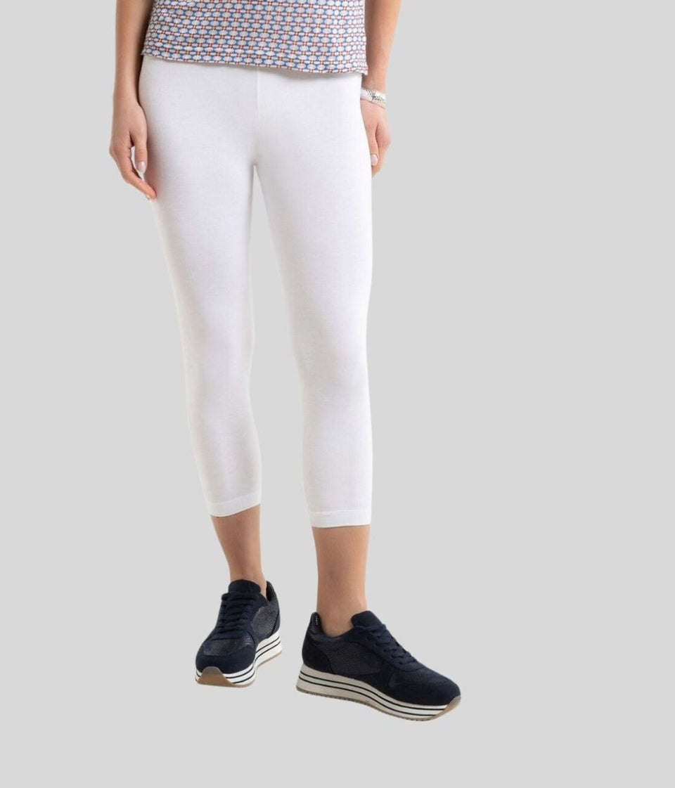 Ivory Cropped Legging