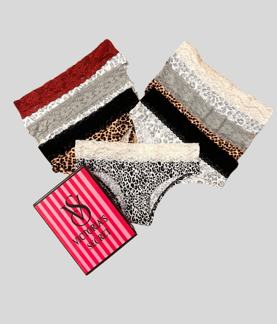 Leopard Days of the Week Bikini Briefs