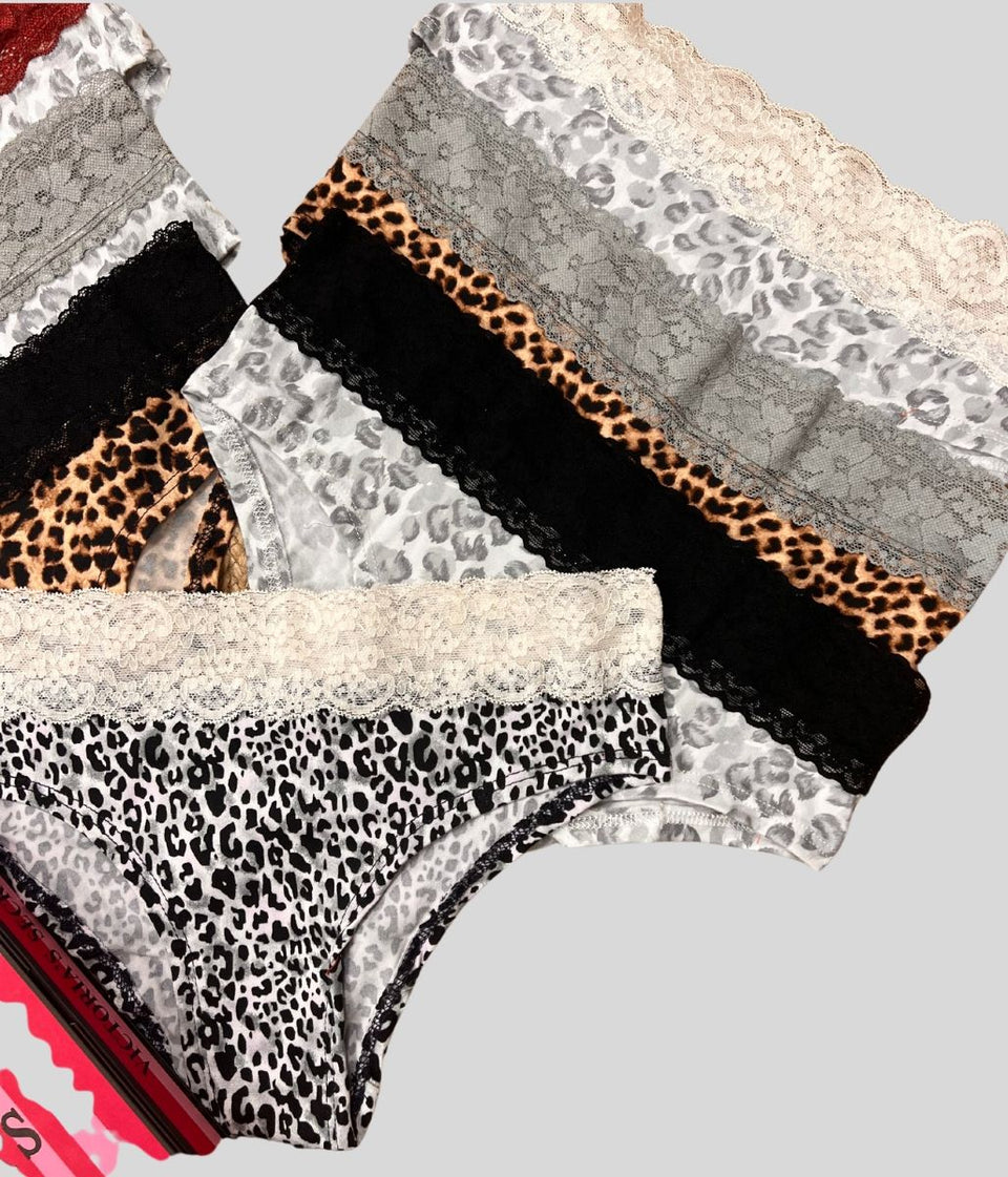 Leopard Days of the Week Bikini Briefs