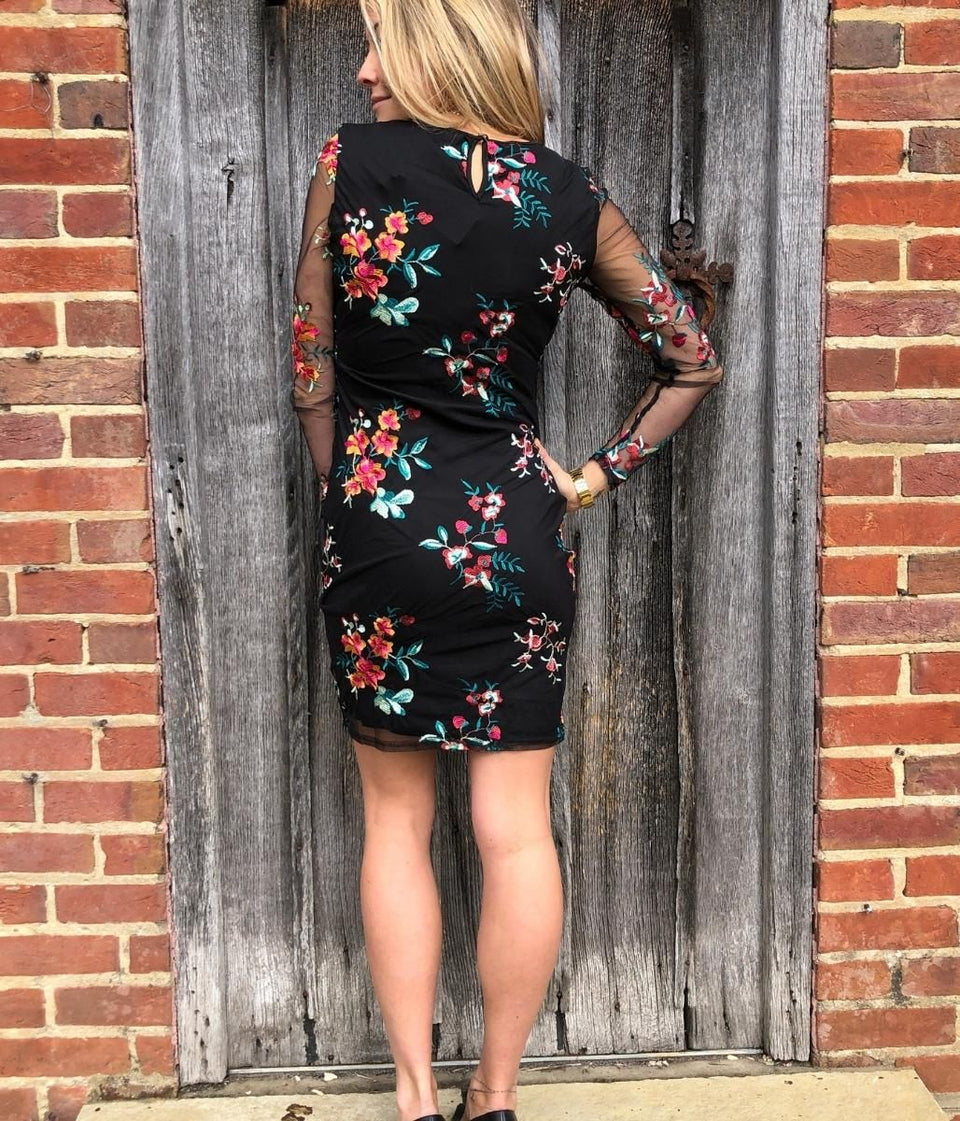 Missy Embroidered Dress