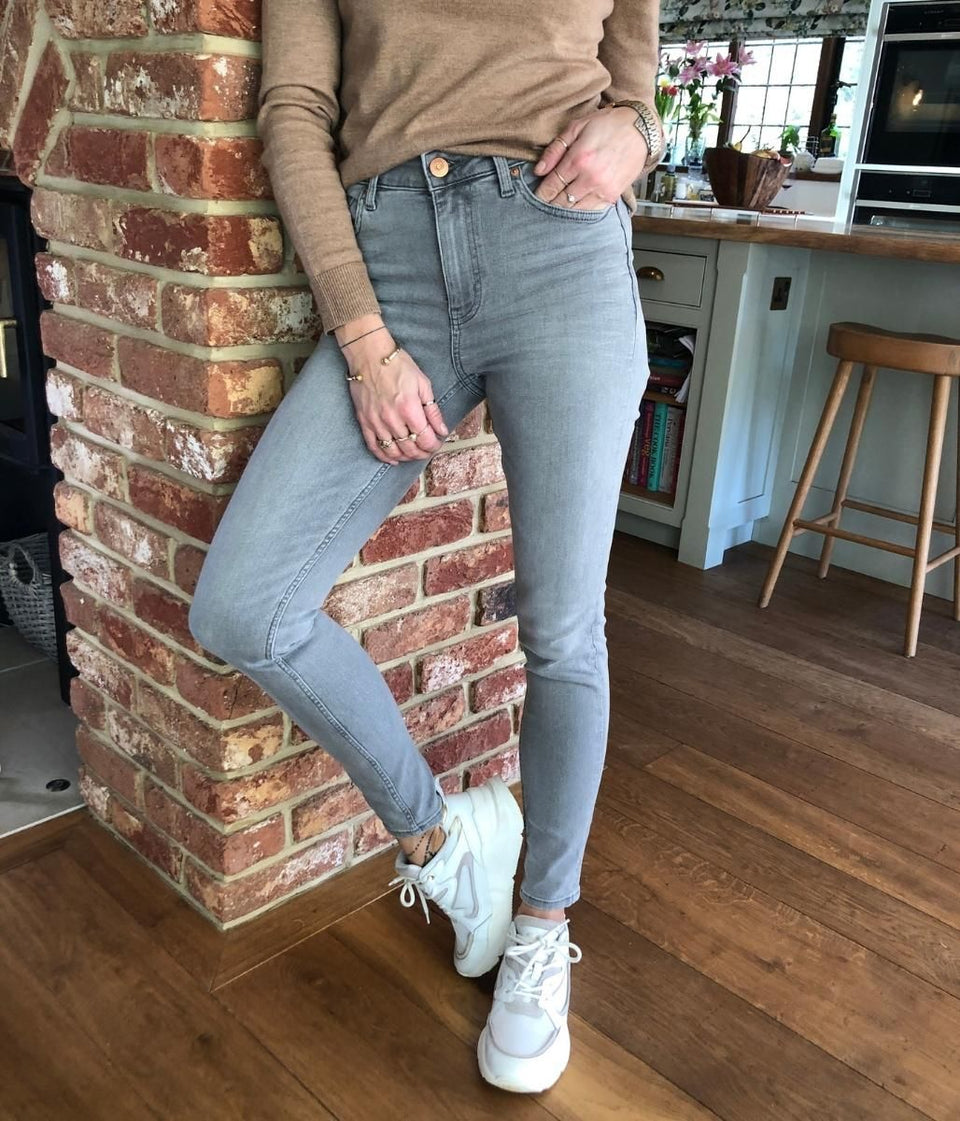 Grey Ivy Skinny Jeans