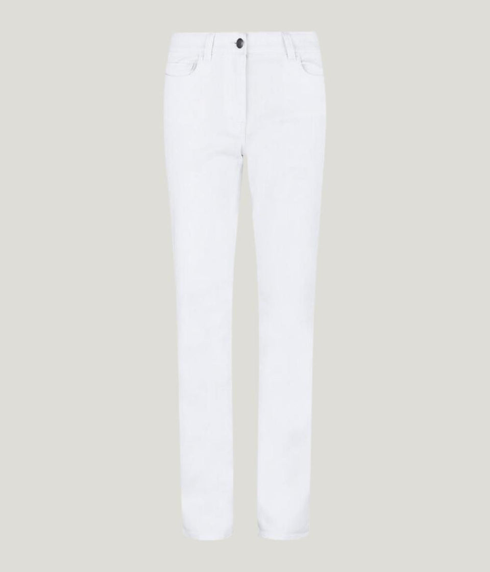 Susie Slim Leg Jean White Highstreet Outlet UK