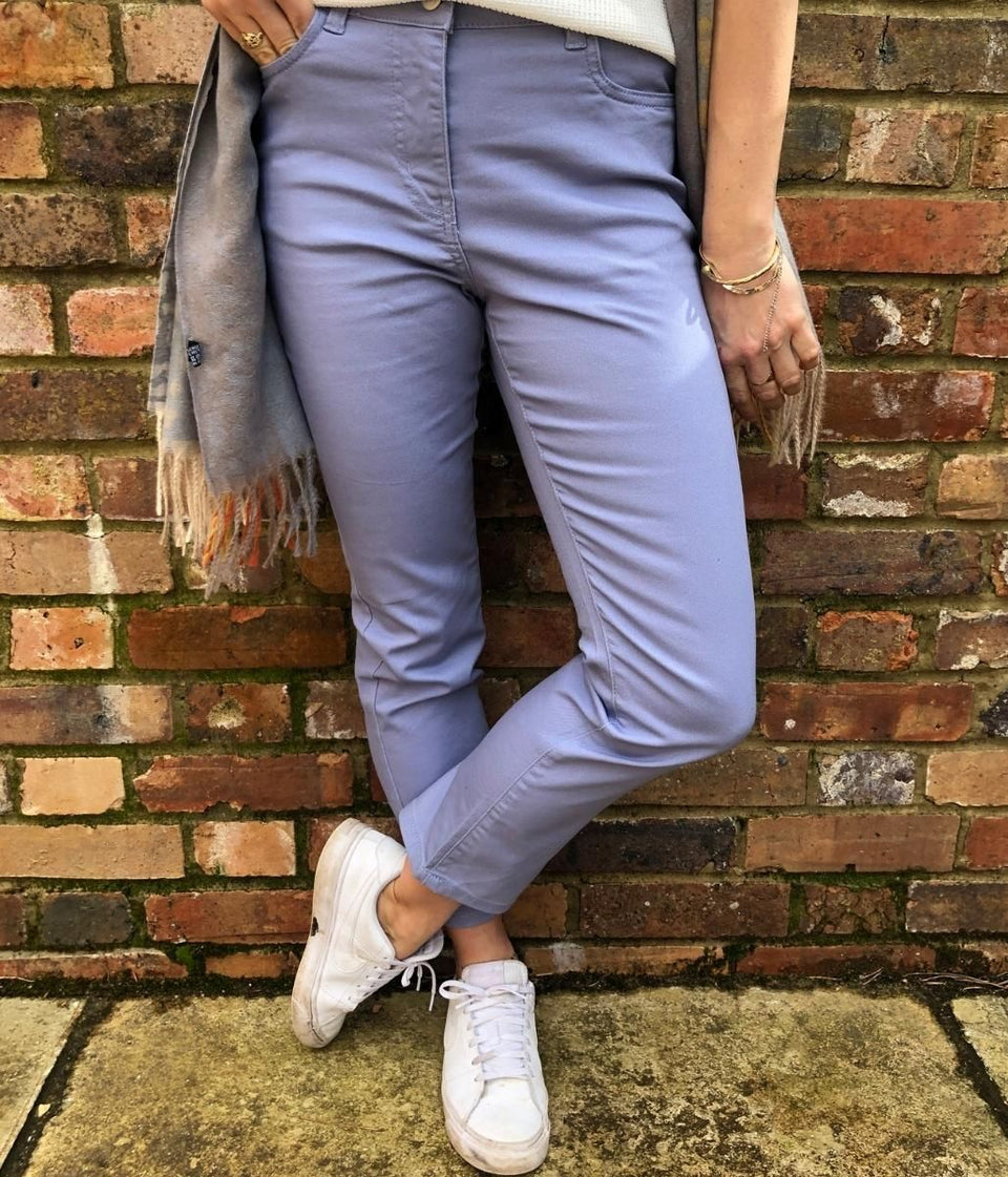 Susie Slim Leg Jean - Pale Blue