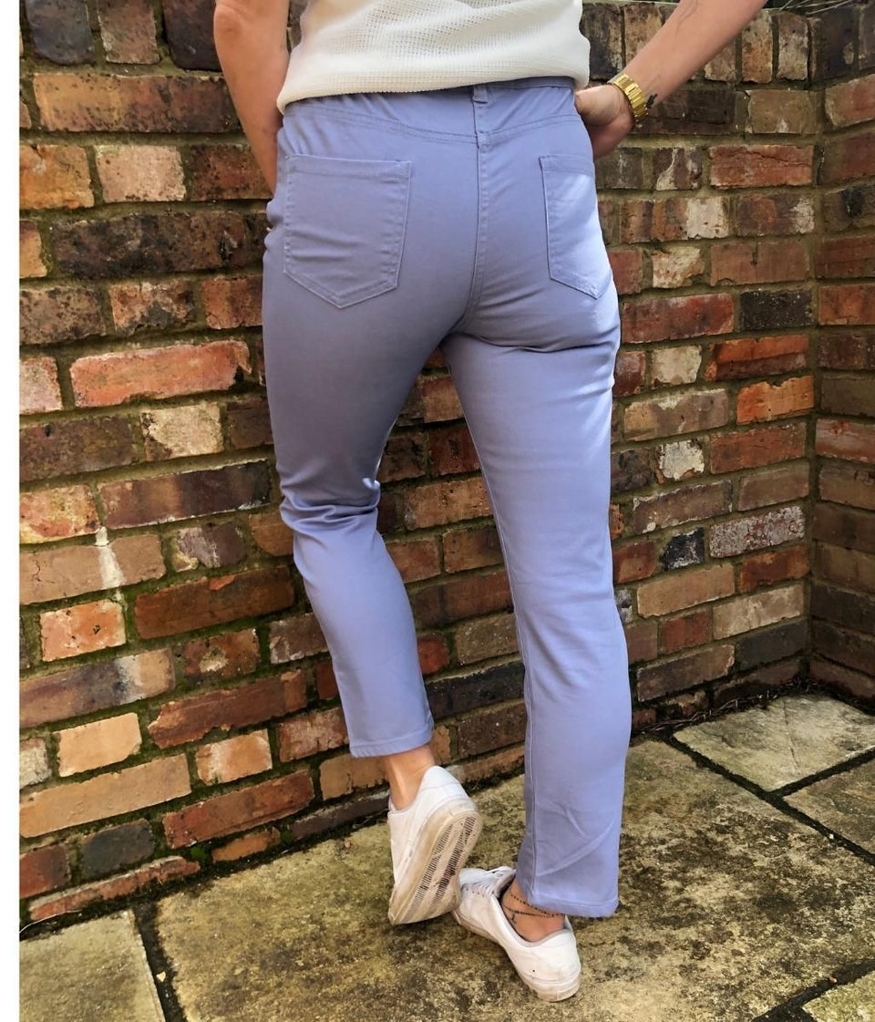 Susie Slim Leg Jean - Pale Blue