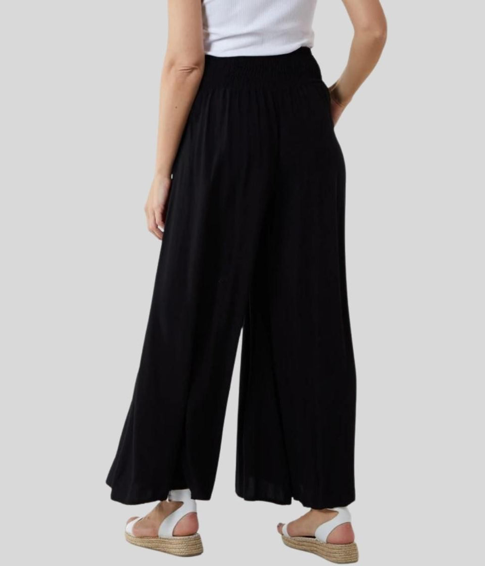 Black Culotte Trousers