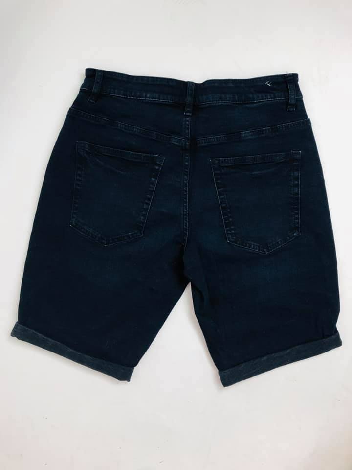 Mens Indigo Denim Shorts